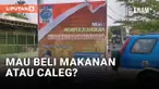 Unik! Warung Makan di Sidoarjo Promosi ala Caleg
