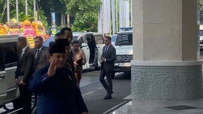 Prabowo dan Jokowi Jadi Saksi Pernikahan Kasespri Presiden Rizky Irmansyah