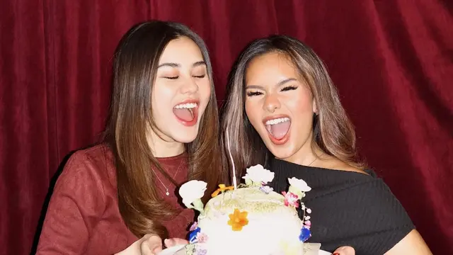 Aaliyah Massaid saat Ulang Tahun Zahwa Massaid ke-25. [@aaliyah.massaid]