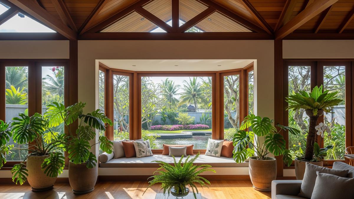 8 Model Rumah dengan Jendela Besar di Ruang Tamu, Estetika Modern dan Fungsional