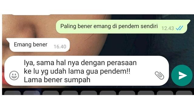 6 Chat Teman Jadi Mak Comblang Ini Bikin Senyum Tipis