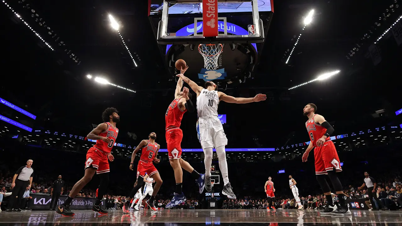 Duel sengit Brooklyn Nets melawan Chicago Bulls di NBA 2022/2023