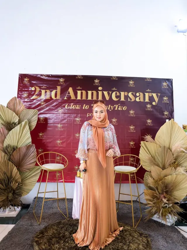 Ade Fitrie Kirana menggelar acara yang bertajuk Glow Twenty Two