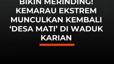 Musim kemarau ekstrem yang memicu fenomena El Nino berdampak nyata pada kondisi Waduk Karian di Lebak, Banten. Penyusutan air secara drastis membuat reruntuhan bangunan bekas Kampung Somang-kawasan yang tenggelam saat waduk mulai digenangi-kembali terlihat di permukaan. Balai Besar Wilayah Sungai...