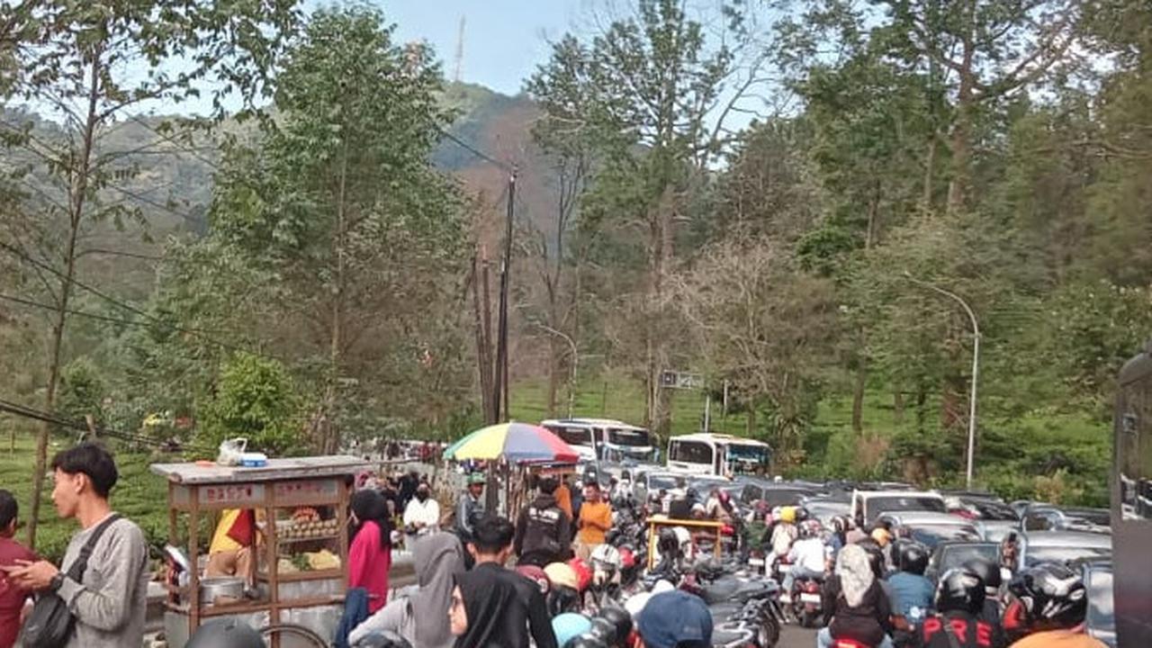 Lebih dari 110.000 Kendaraan Masuk Puncak Bogor Selama Libur Natal