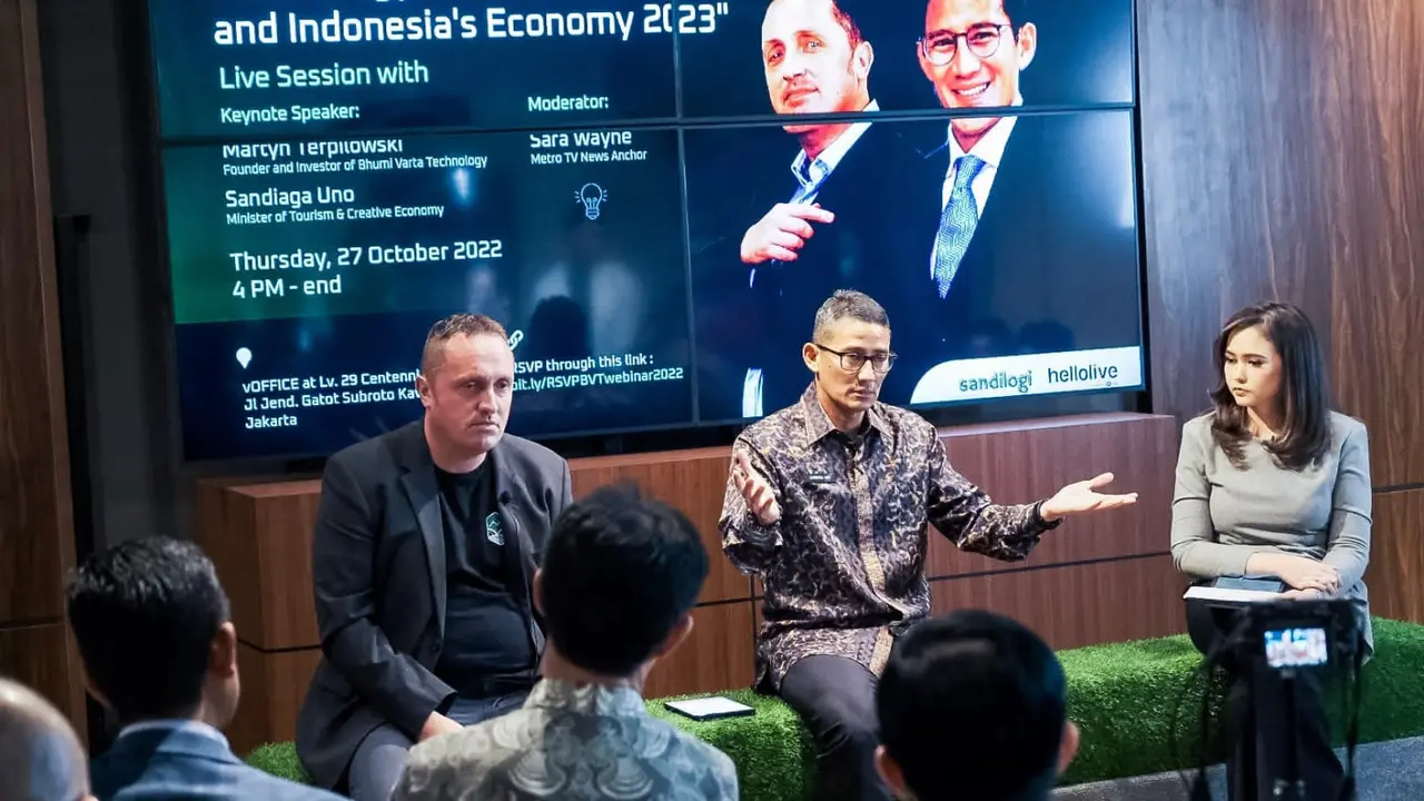 Menparekraf Sandiaga Uno