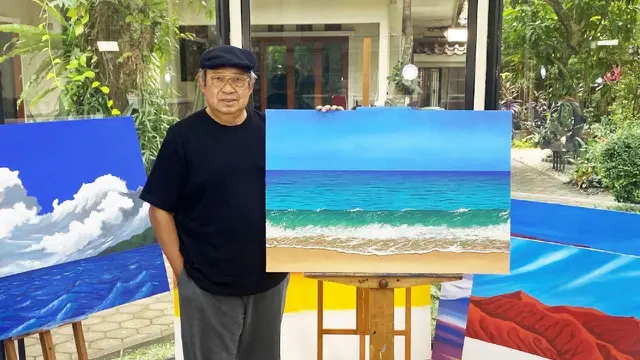 Hobi Sejak SMP, Ini 6 Lukisan Karya Susilo Bambang Yudhoyono
