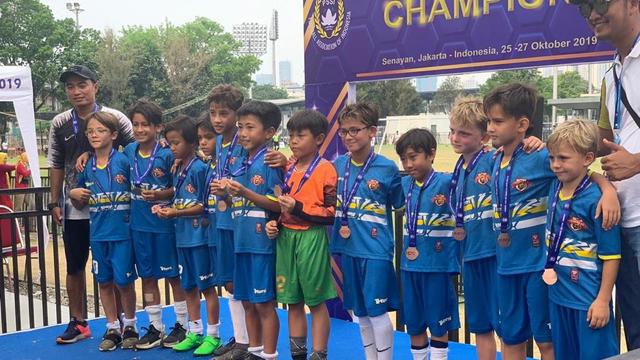 Para Peserta turnamen sepak bola IFC