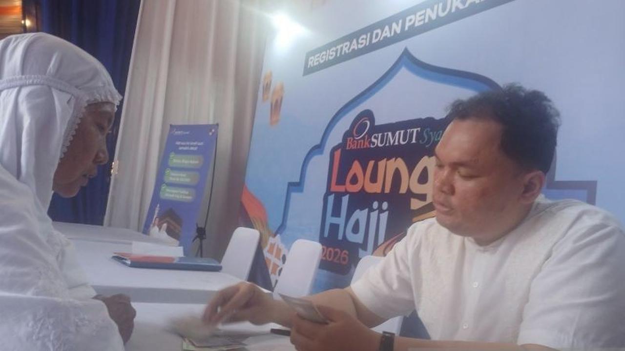 Bank Sumut Layani Penukaran Riyal Haji di Embarkasi Medan, Mudahkan Jemaah Sumatera Utara