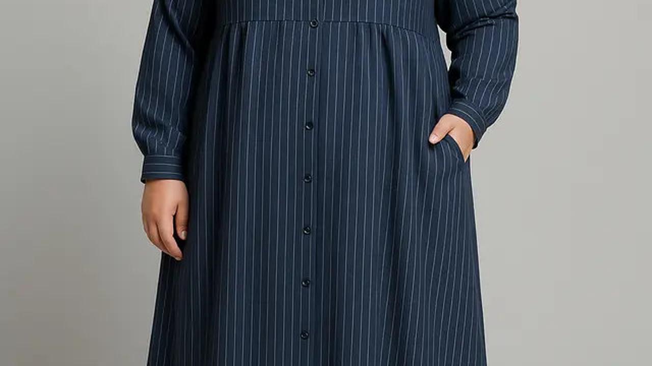7 Rekomendasi Gamis Salur untuk Orang Gemuk, Lengkap dengan Tips Memilihnya agar Tampil Langsing