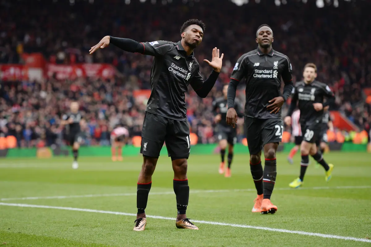 Penyerang Liverpool, Daniel Sturridge.