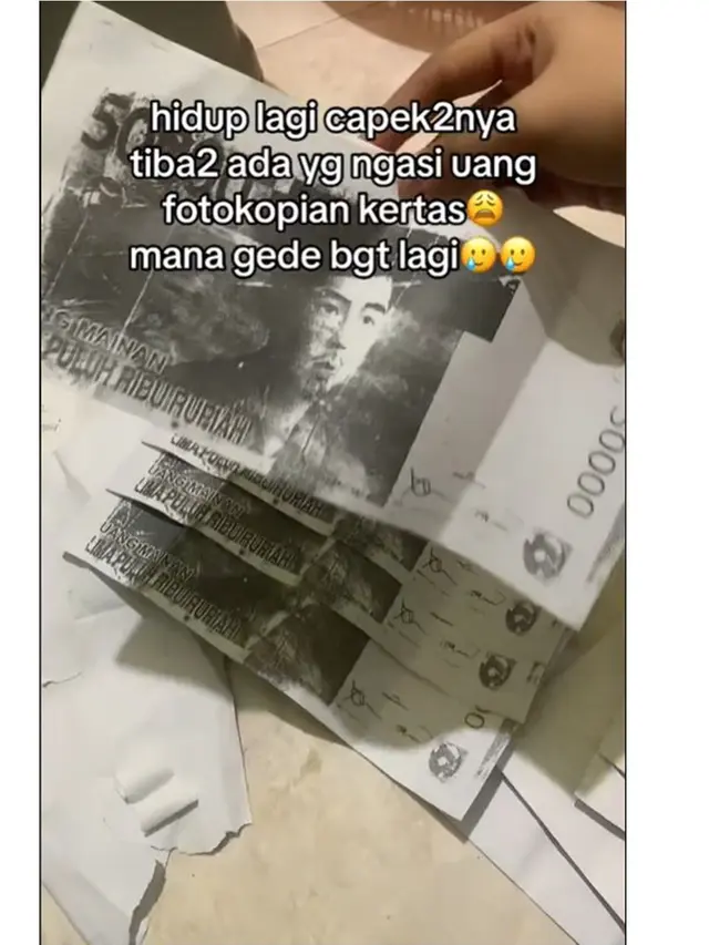 Viral Amplop Pernikahan Berisi Fotokopi Uang Kertas, Bikin Nyesek Pengantin