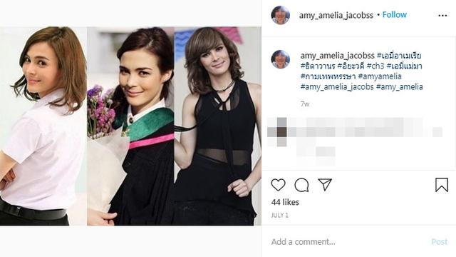 Mantan Miss Teen Thailand, Amelia "Amy" Jacobs