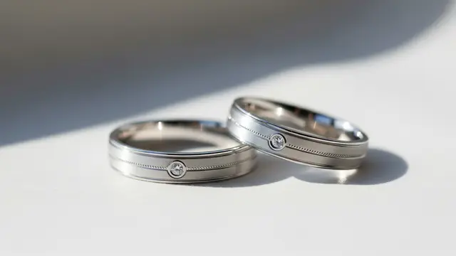 Model Cincin Nikah Korea untuk Pasangan Muda