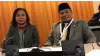 Ketua Fraksi PKS DPR RI Jazuli Juwaini saat menghadiri  Sidang Umum Inter-Parliamentary Union (IPU) 139 yang berlangsung 14-18 Oktober 2018 di Jenewa, Swiss. (Istimewa)