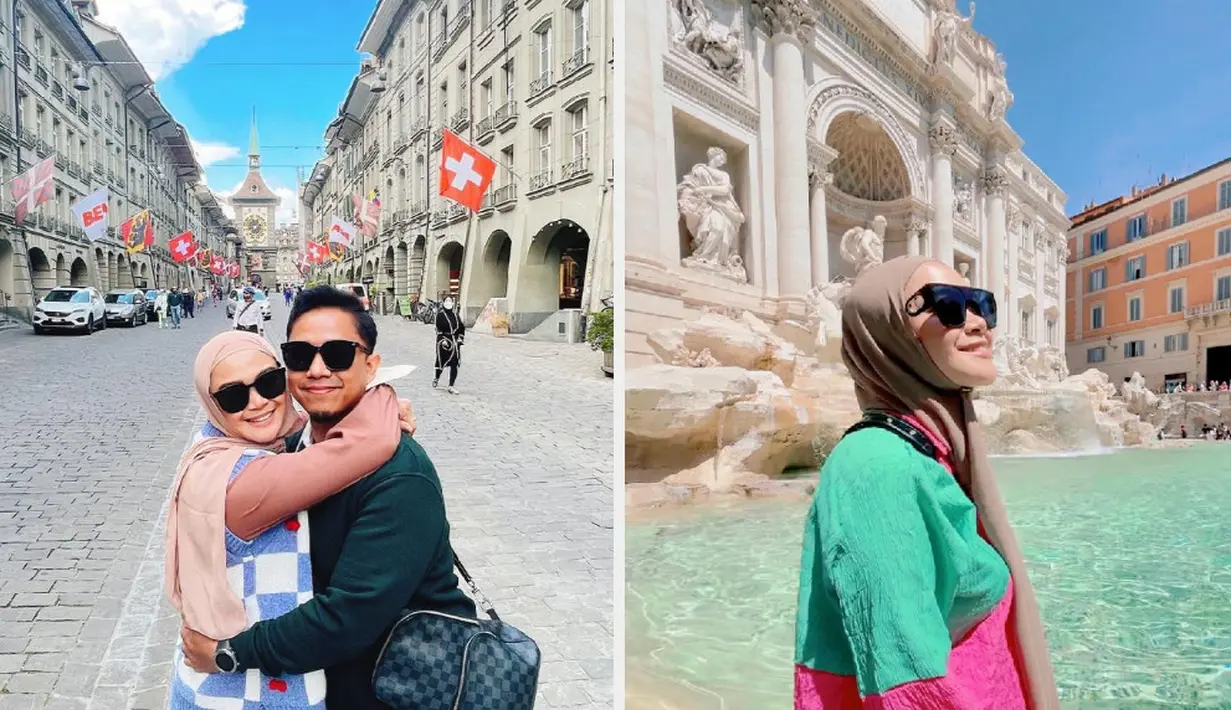 Kabar bahagia dibagikan Sheza Idris saat dirinya sedang berlibur bersama keluarga di Italia. Sheza Idris mengumumkan kabar kehamilannya yang kedua bersama Surya Ibrahim. Selama liburan di Italia, Sheza Idris tampil feminin dengan dominasi nuansa pink layaknya cewek kue. Intip potretnya berikut ini. (instagram/shezaidris)