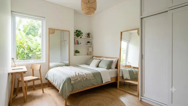 Desain Kamar Tidur 2x3 Meter