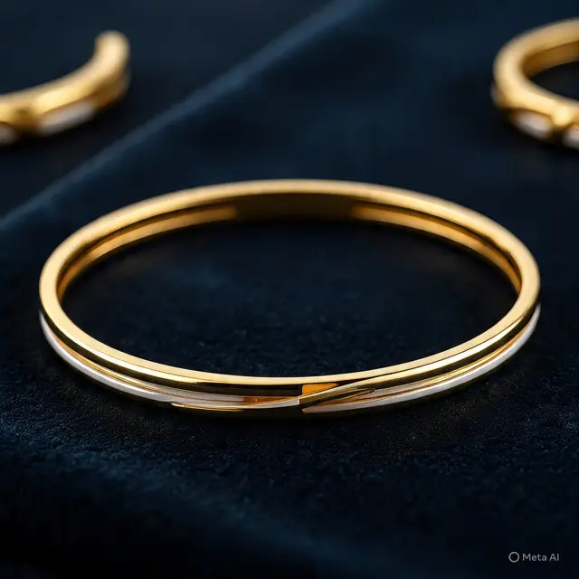 Gelang Emas 5 Gram 18 Karat