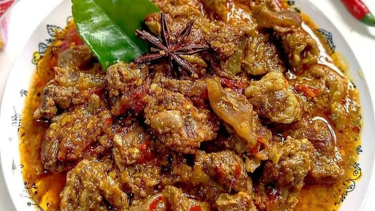 gulai daging sapi
