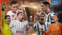Sevilla akan menjamu Juventus pada leg kedua semifinal Liga Europa. Pertandingan ini akan disiarkan live SCTV pada Jumat (19/5/2023) mulai pukul 01:45 WIB. (foto: istimewa)