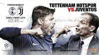 Live Streaming SCTV Tottenham vs Juventus