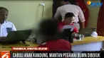 Pelaku ditangkap polisi setelah korban bersama ibunya melaporkan kasus pemerkosaan ini. Korban mengaku sudah tiga kali dicabuli oleh ayahnya sendiri.
