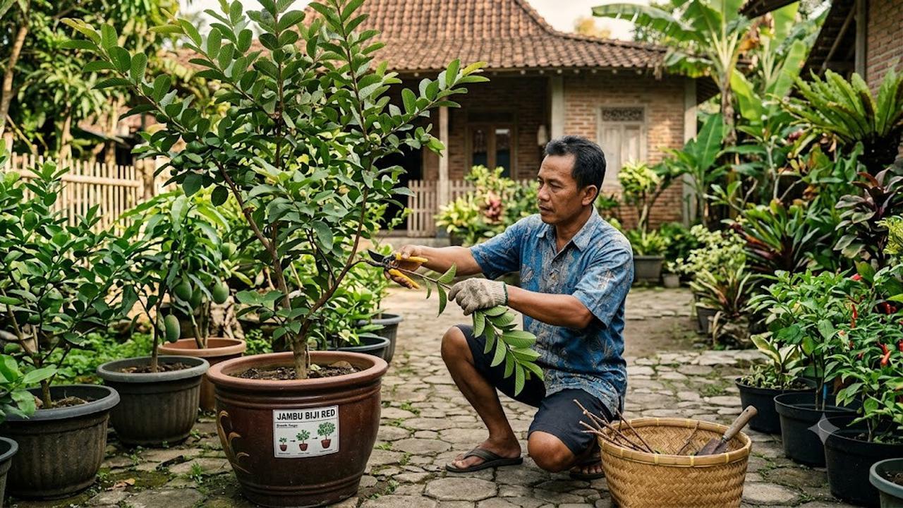 Cara Memangkas Tabulampot agar Panen Lebih Banyak/AI Generated