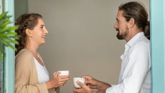Couple Talking