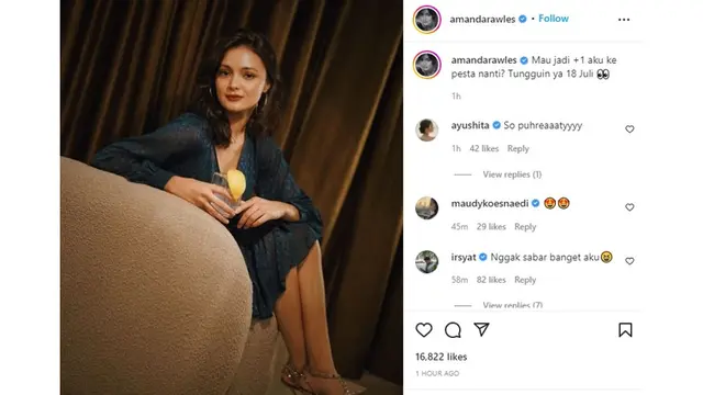 Postingan Amanda Rawles