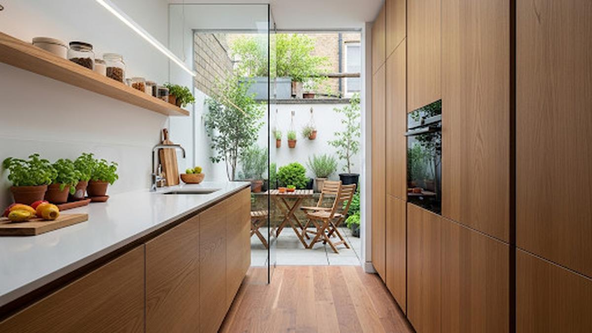 8 Inspirasi Dapur Minimalis Lurus untuk Rumah Berukuran Kecil, Desain Praktis Hemat Tempat