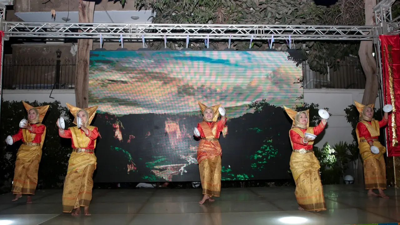 Peringati HUT RI, KBRI Kairo Gelar Resepsi Diplomatik Sambil Kenalkan Budaya Minang