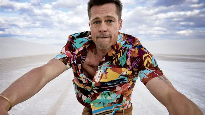 Brad Pitt @ GQ.com/Ryan McGinley
