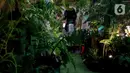 Warga mengunjungi acara Festival Urban Farming 2025 di Gedung Nyi Ageng Serang, Setiabudi,, Jakarta, Sabtu (12/7/2025). (Liputan6.com/Herman Zakharia)