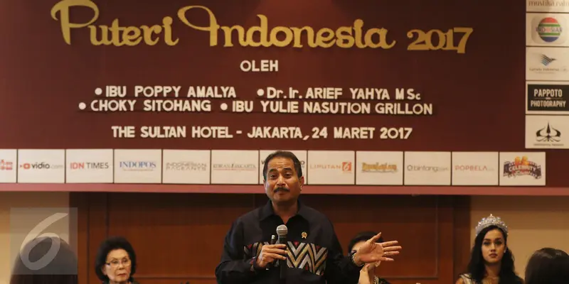 Menpar Beri Pembekalan ke Finalis Puteri Indonesia 2017
