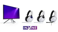 Lini produk terbaru dari Sony untuk aksesoris gaming yang hadir dengan nama Inzone. (Dok: Sony).