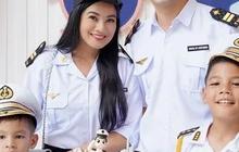 Potret Ultah ke-10 Arjuna Putra Christian Sugiono Bertema Pelaut, Penampilan Cantik Titi Kamal Kenakan Seragam TNI AL Malah Bikin Salfok