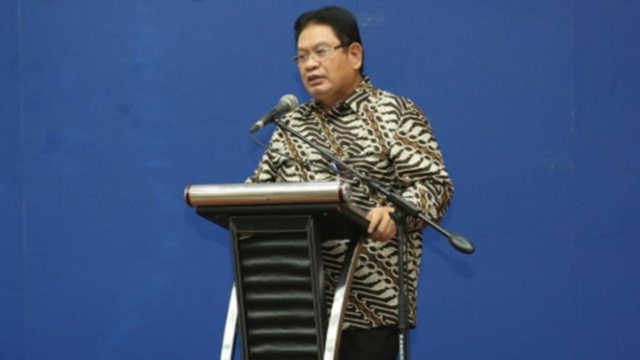Direktur Utama Taspen, Iqbal Latanro.