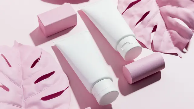 Ilustrasi produk skincare