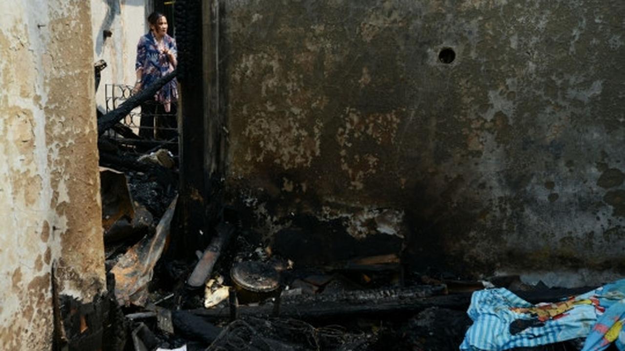 Kak Seto tinjau kantor Komnas Perlindungan Anak yang ludes terbakar
