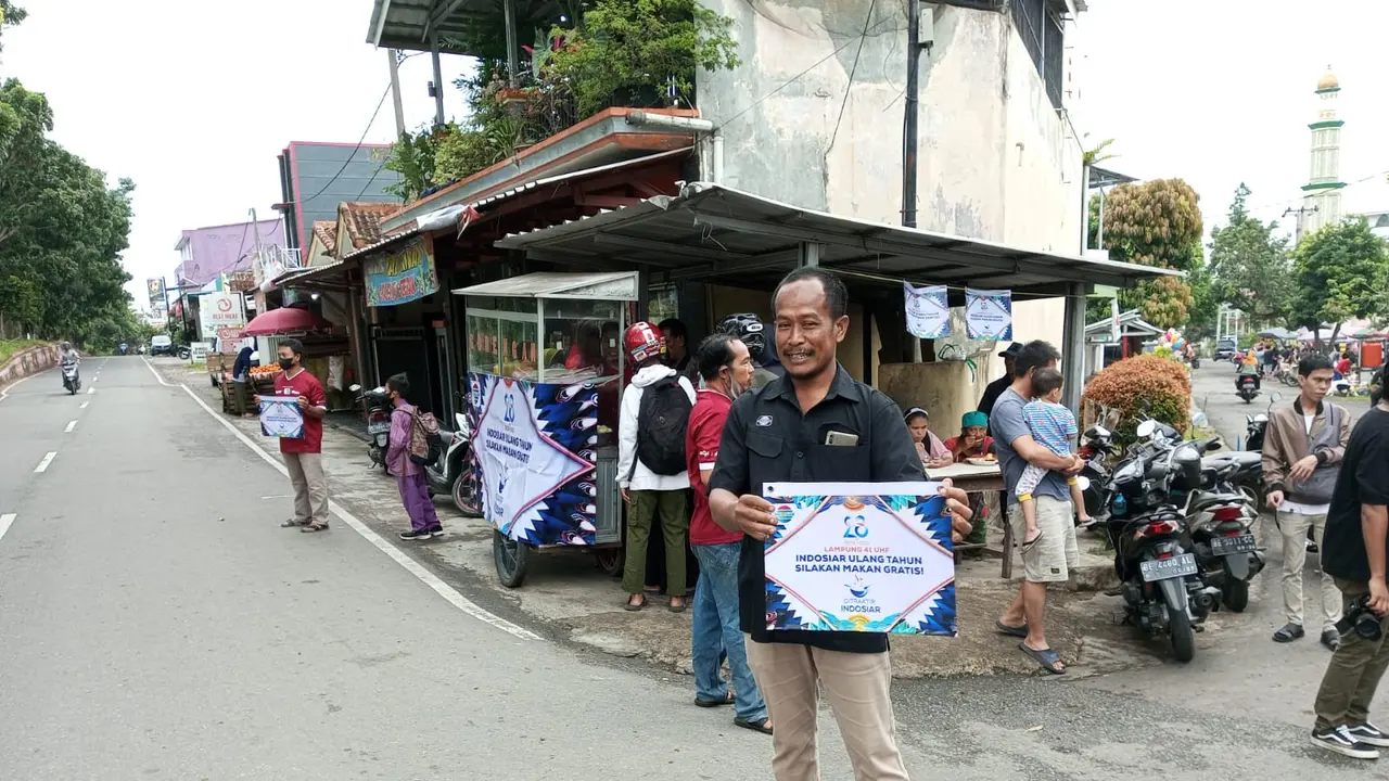 Ditraktir Indosiar di kota Lampung
