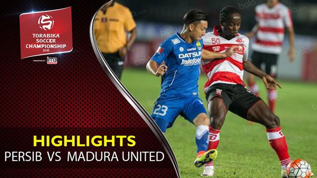 Video highlights TSC 2016 antara Persib Vs Madura United yang berakhir dengan skor 0-0 di Stadion Si Jalak Harupat, Bandung.