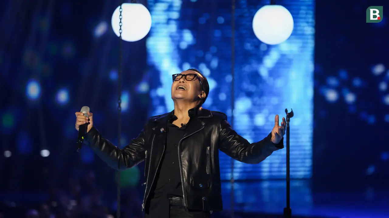 Foto: Konser Ulang Tahun Indosiar ke-28 Bertajuk Indosia28est Berlangsung Meriah, 4 Legenda Timnas Indonesia Naik Panggung