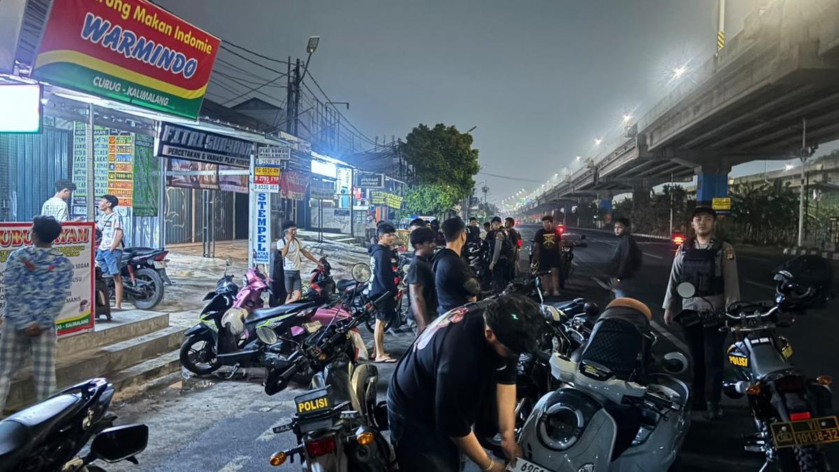 Balap Liar di Kalimalang Dibubarkan Polisi, Empat Motor Diangkut