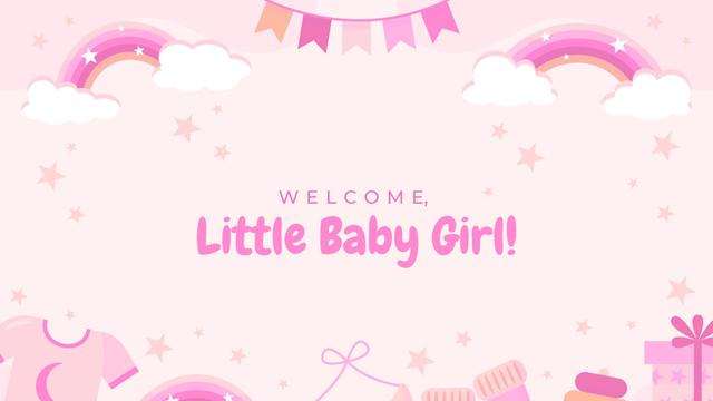 Ilustrasi ucapan kelahiran bayi perempuan