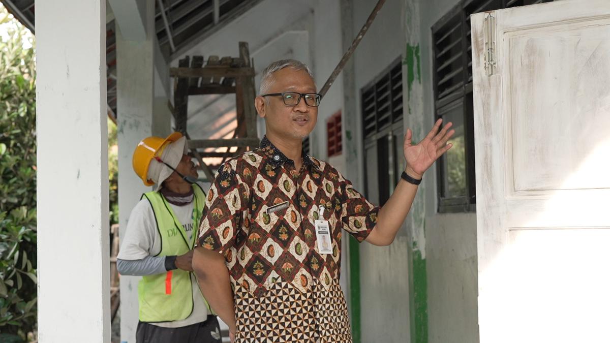Program Revitalisasi Sulap SMAN 1 Jepon dari Bangunan Rawan Jadi Ruang Belajar Nyaman