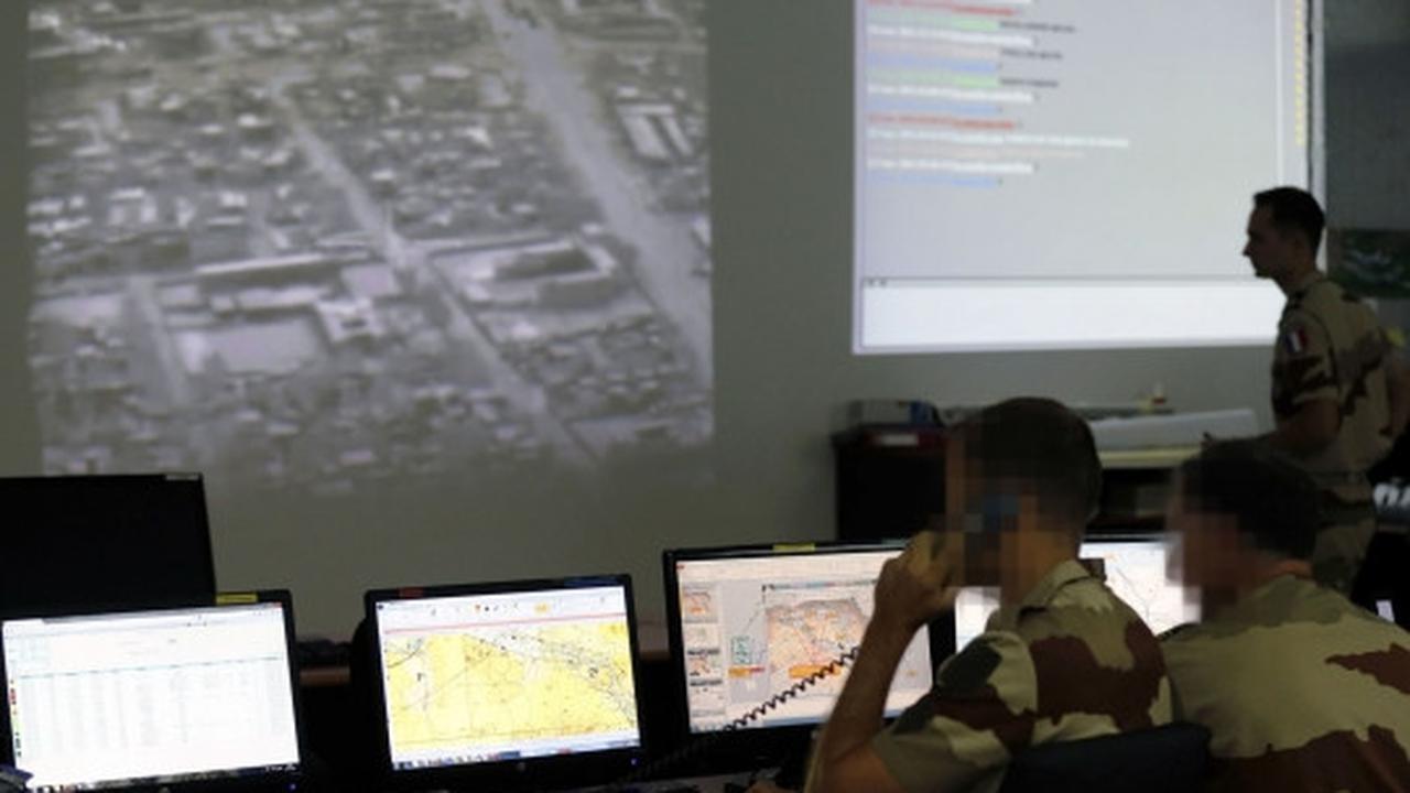 Intip ruang pemantau ISIS yang didirikan militer Prancis