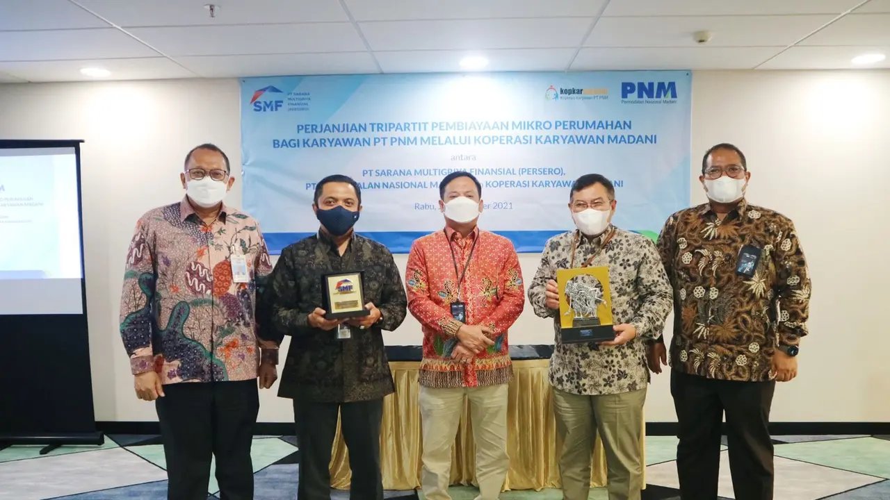 Kolaborasi PNM dan SMF dalam Mendorong Pembiayaan Mikro Perumahan Karyawan PNM