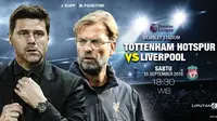 Prediksi Tottenham Hotspur Vs Liverpool (Liputan6.com/Trie yas)