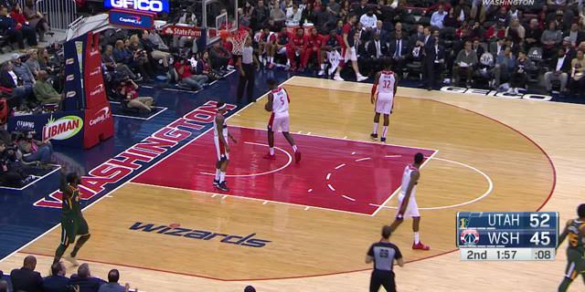 Cuplikan Pertandingan NBA : Jazz 116 vs Wizards 95