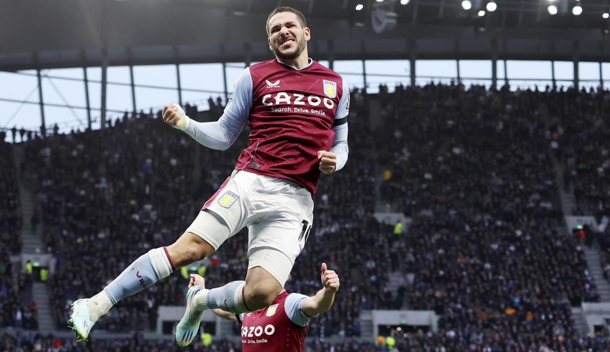 Tottenham Hotspur harus menelan pil pahit setelah dipermalukan Aston Villa pada pekan ke-18 Liga Inggris musim 2022/023. (AP Photo/Ian Walton)